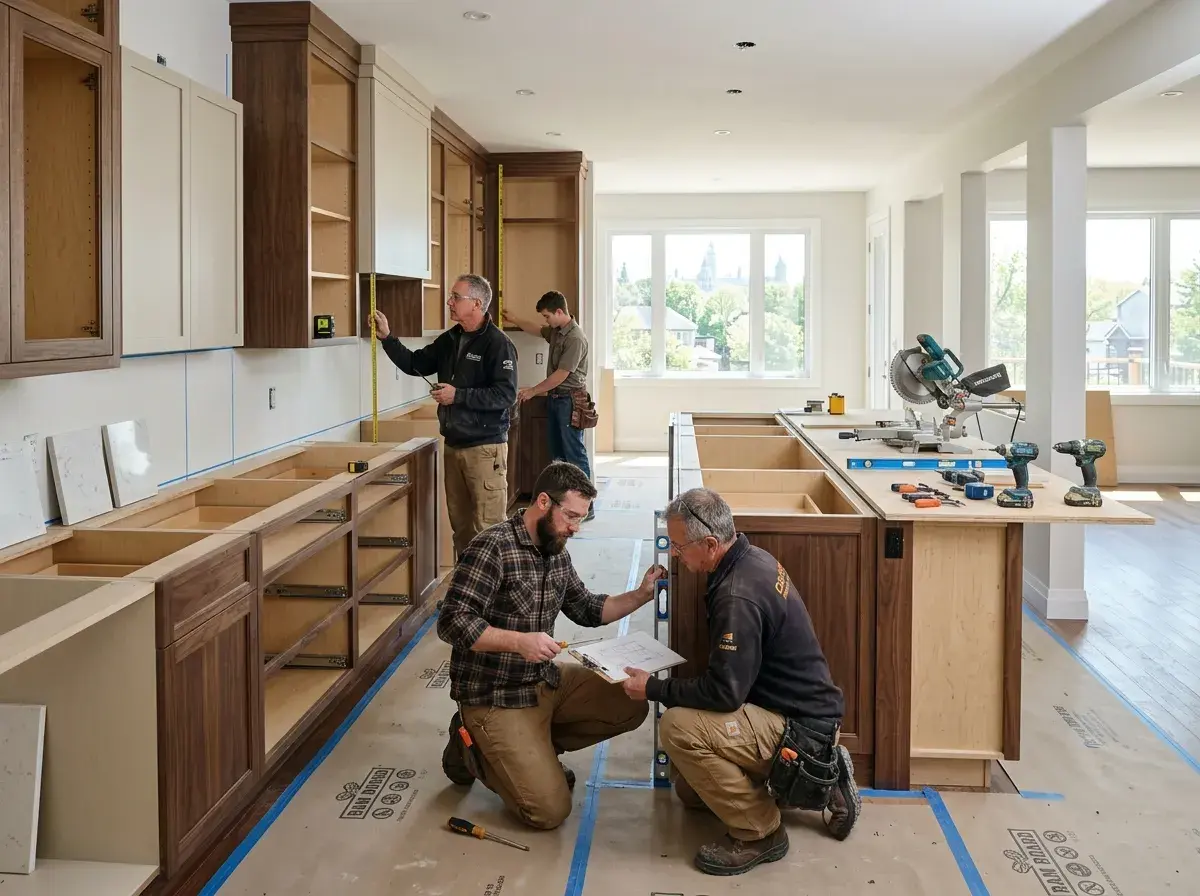 Custom kitchen by Then Cabinets in Ottawa